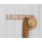 Alaterre Furniture Woodstock Acacia Wood with Metal Inset Coat Hook, Brushed Driftwood ANWO2926 - alternate 4